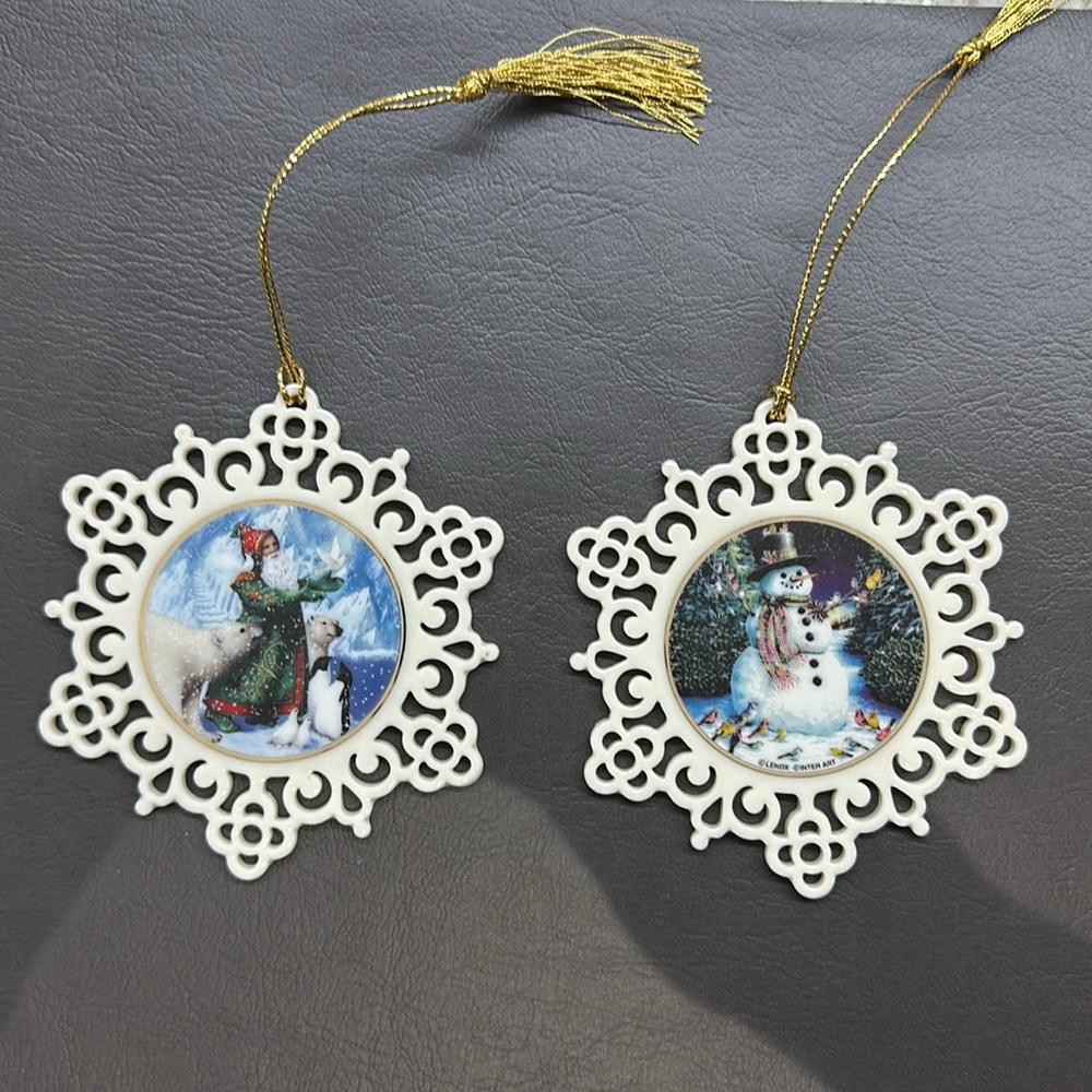 Lenox Christmas vintage ornaments 2
